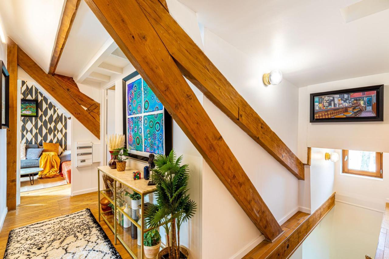 Art & Curiosity Cabinet Style Appartement With Paris View, Villa Des Ammonites ميدو المظهر الخارجي الصورة